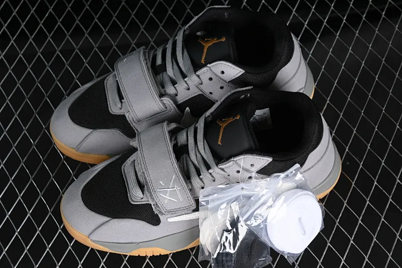 All Categories Air Jordan Jordan Series Basketball Shoes Air Jordan 1 Low Travis Scott x Jordan Cut The Check AJ1 Joe 1 Hook Velcro Fashion Basketball Shoes FZ8117-104
